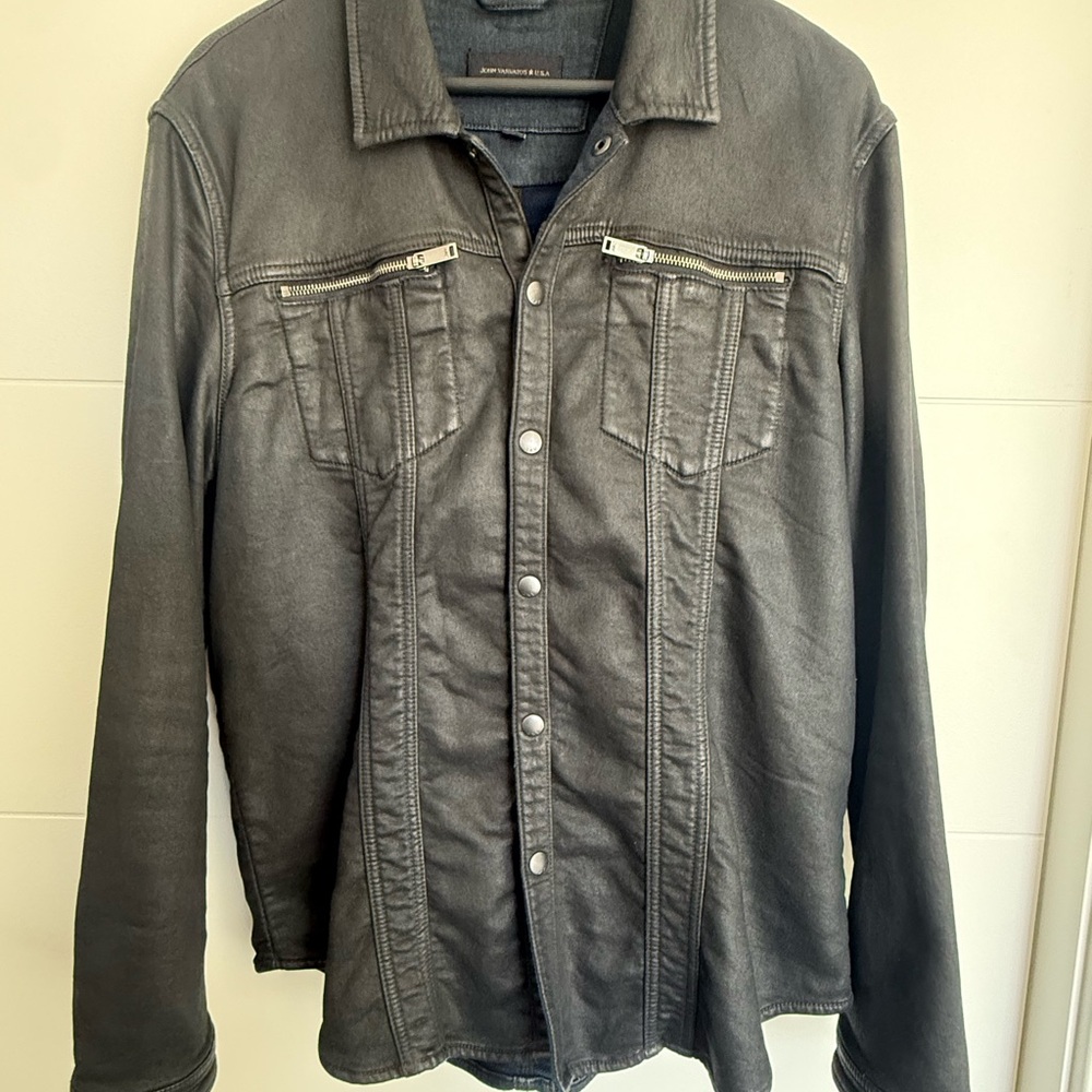 Men's Black Denim Jacket